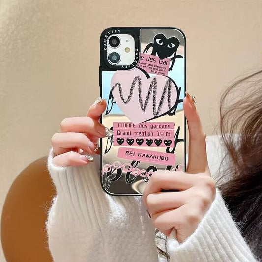 CASEGIRL明星联名同款幻彩蝴蝶适用于苹果16手机壳iPhone15ProMax新款13网红12防摔14plus磁吸