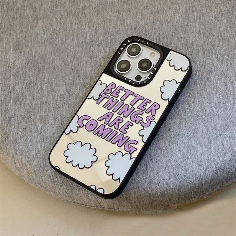 CASEGIRL明星联名同款幻彩蝴蝶适用于苹果16手机壳iPhone15ProMax新款13网红12防摔14plus磁吸