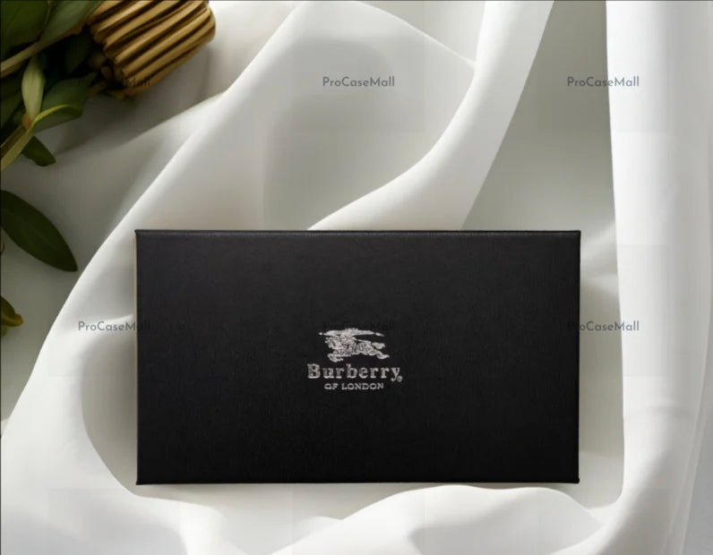 經典巴寶莉#burberry簽名帆布皮革蘋果iPhone手機殼三星Galaxy Crossbody